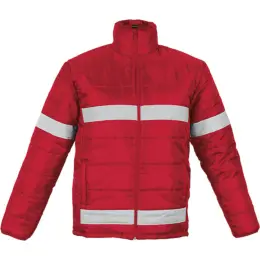 Henli Puffer Hi Vis Red